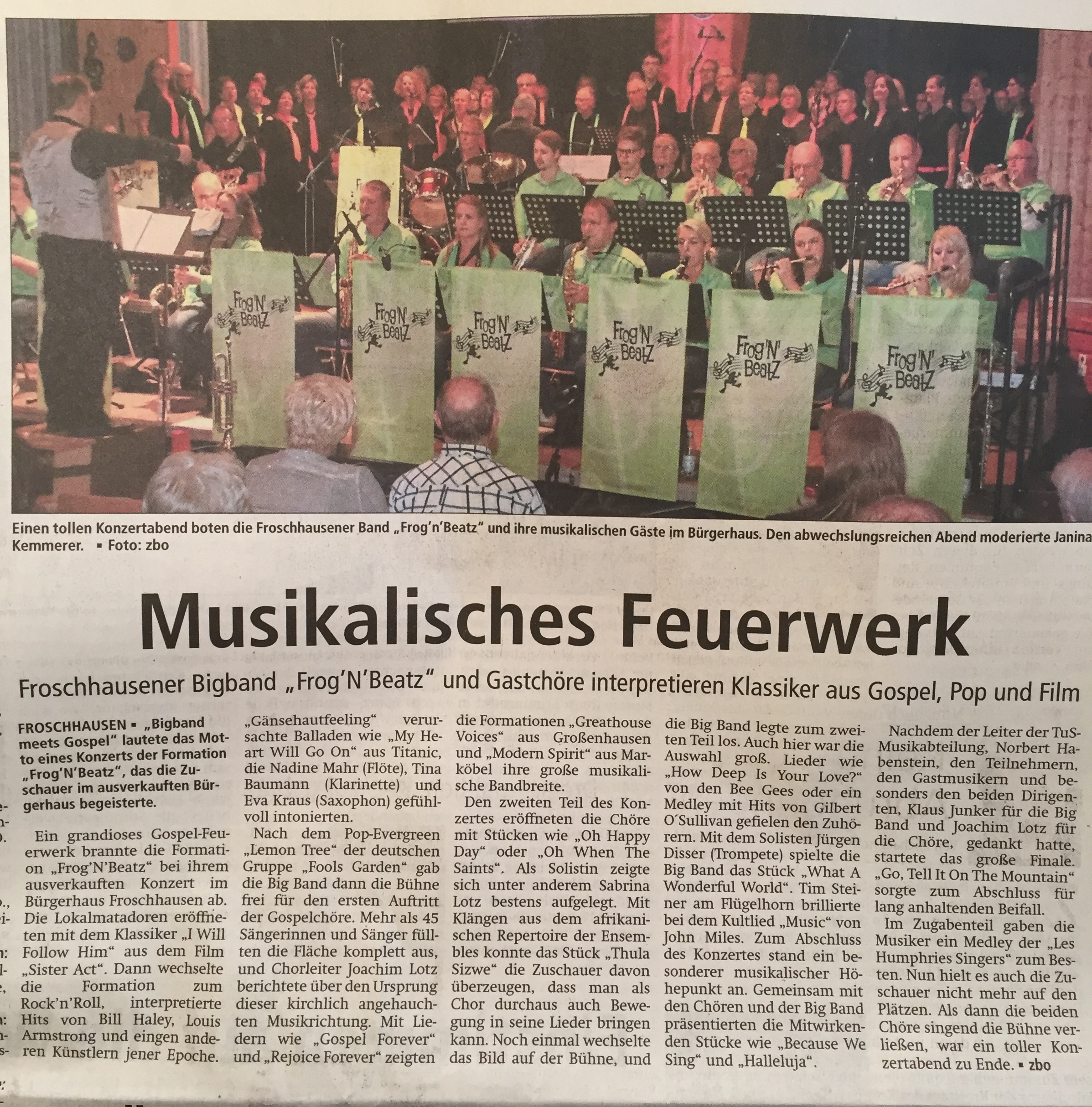 Auch die Presse ist begeistert